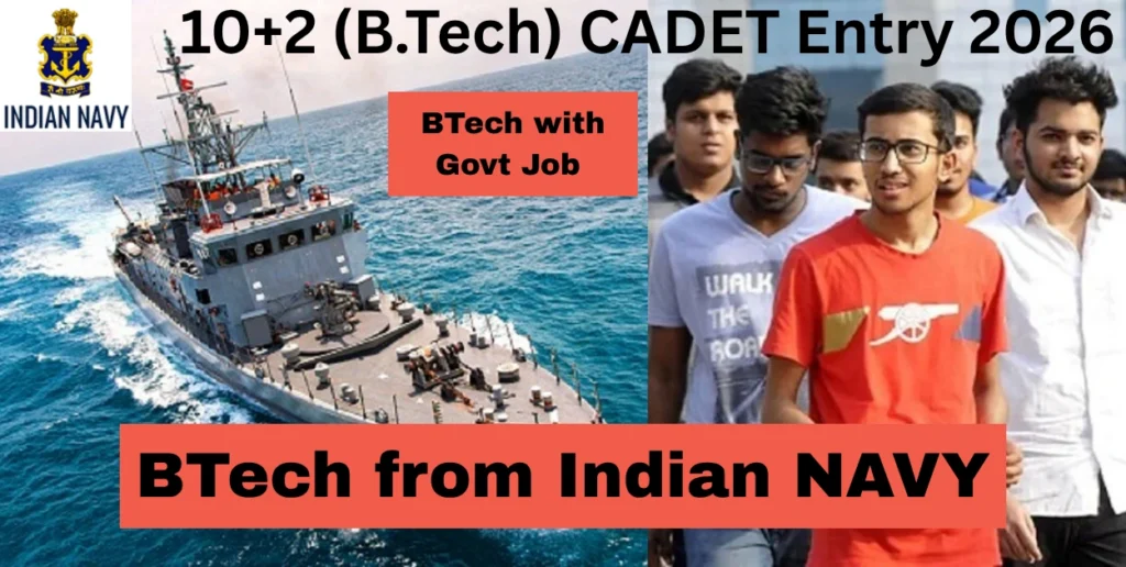 BTech from Indian Navy