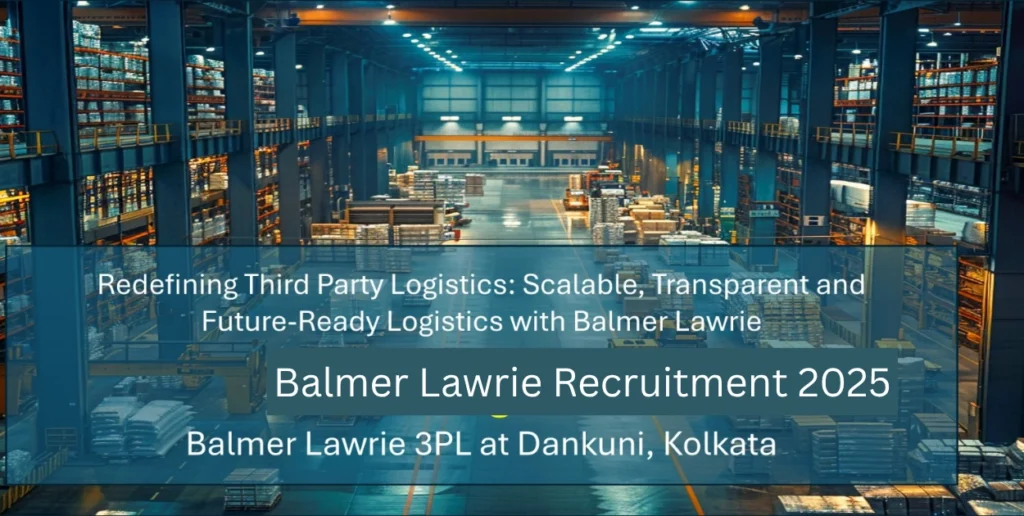 Balmer Lawrie Recruitment 2025