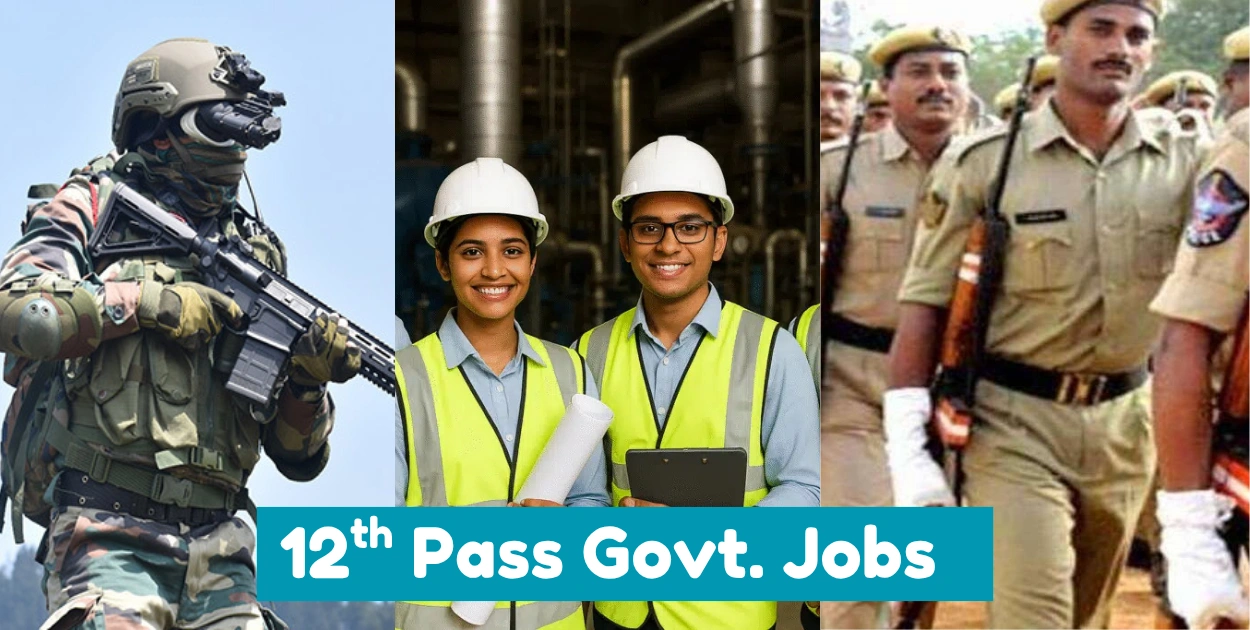 12th Pass Govt Jov