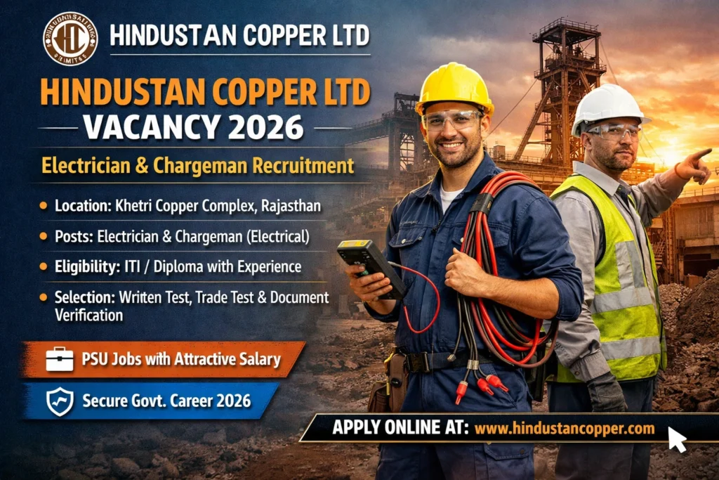 Hindustan Copper Job