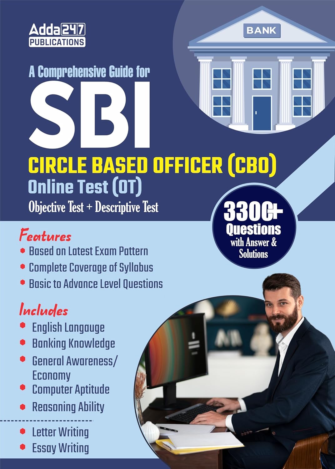 Comprehensive Guide For SBI Circle Based Officer (CBO) Online Test 2026 -27 with 3300+ Questions with Answer & Solutions