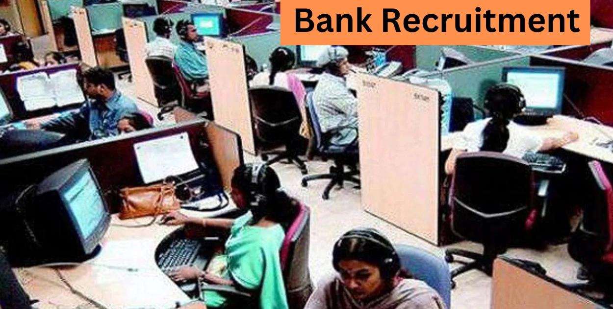 Bank Recruitment for Freshers Apply Online